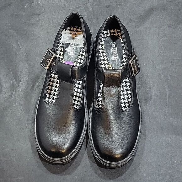 NEW SEYCHELLES ANTHROPOLOGIE BRAND KAMI MARY JANE CHUNKY HEEL  PLATFORM … - Picture 4 of 16